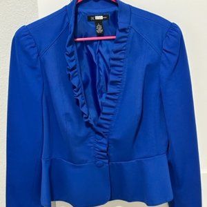 INC International Concepts Blue Blazer